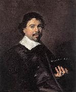 Frans Hals Portrait of Johannes Hoornbeek oil painting artist